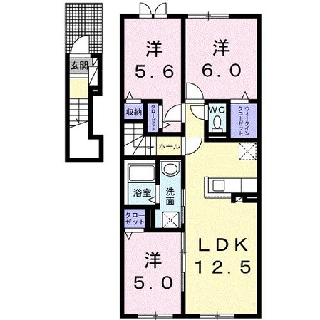 トアリスの物件間取画像